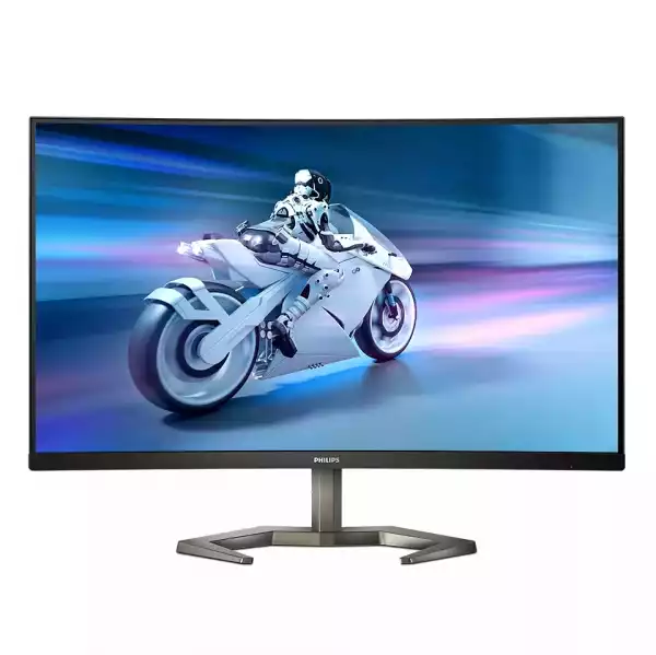 Монитор Philips Evnia 32M1C5500VL, 31.5" Curved 1500R VA WLED, 2560x1440@@165Hz, 4ms GtG, 1ms MPRT, 250cd m/2, 3000:1, Mega Infinity DCR, Adaptive Sync, FlickerFree, Low Blue Light, Tilt, 2xHDMI, DP