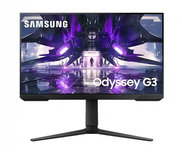 Монитор Samsung 24AG320 24" Odyssey G3, VA, 165 Hz, 1 ms, 1920x1080, ,AMD FreeSync Premium, DP, HDMI, Black