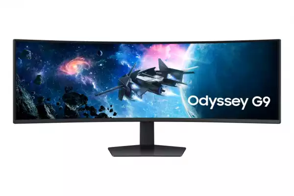 Монитор Samsung LS49CG950, 49" Odyssey G9 GAMING, Curved VA, 1000R, 240Hz, 32:9, 5120 x 1440, 450 cd/m2, Display Port, HDMI, Micro HDMI, USB Hub, Black