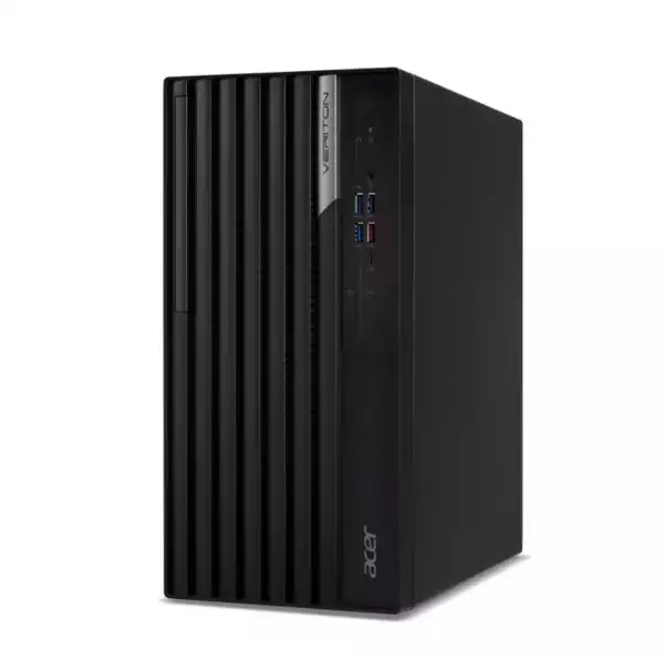 Настолен Компютър Acer Veriton VM4720GT, Intel Core i7-14700 / up to 5.40GHz, 33MB, 2*32GB DDR5, 512GB SSD M.2, Intel UHD Graphics, GLAN&TPM Keyboard & Mouse USB, HDMI, DP,VGA, 4xUSB 3.2, 4xUSB 2.0, RJ-45, 300W (80PLUS Platinum), NO OS, 3Y Warranty