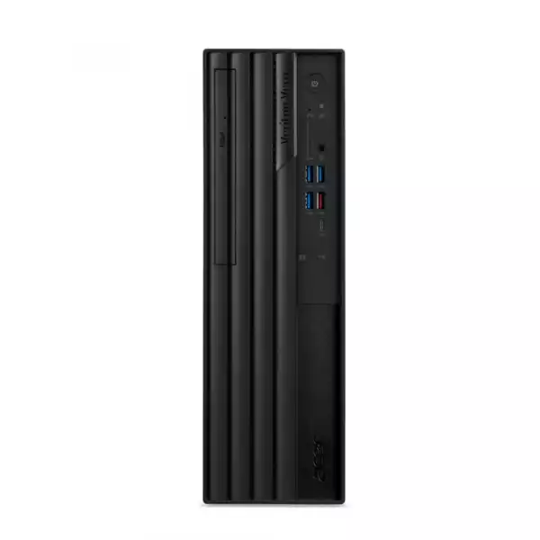 Настолен Компютър Acer Veriton, VX4720GT Core i5- 14400 (up to 4.7GHz, 20MB), 1*16GB DDR5, 512GB SSD M.2, DVD+RW, Intel UHD Graphics, TPM 2.0, GLAN, 300W 80PLUS Bronze, KBD& Mouse USB, No OS, 3Y warranty