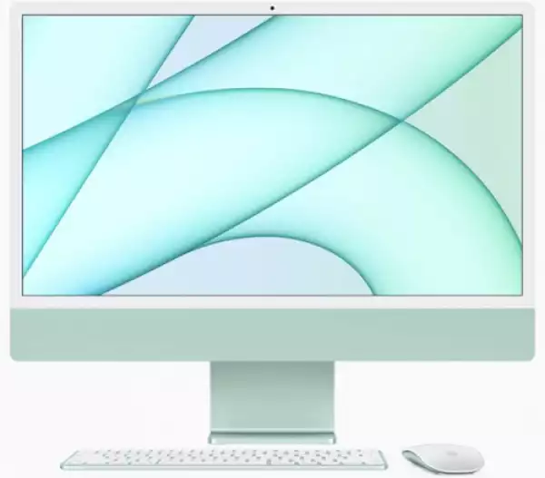 Настолен Компютър Apple 24-inch iMac with Retina 4.5K display: Apple M1 chip with 8-core CPU and 7-core GPU, 256GB - Green