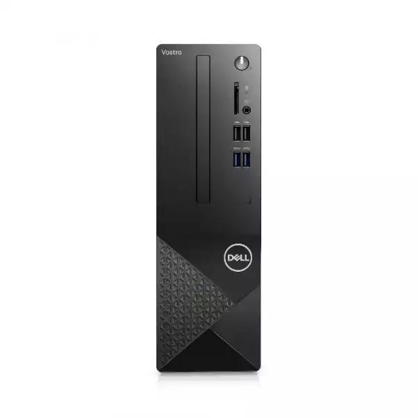 Настолен Компютър Dell Vostro 3020 SFF, Intel Core i7-13700 (16-Core, 24MB Cache, 2.1GHz to 5.1GHz), 16GB, 16GBx1, DDR4, 3200MHz, 512GB M.2 PCIe NVMe, Intel UHD Graphics 770, Wi-Fi 5, BT, Keyboard&Mouse, Ubunto, 3Y PS