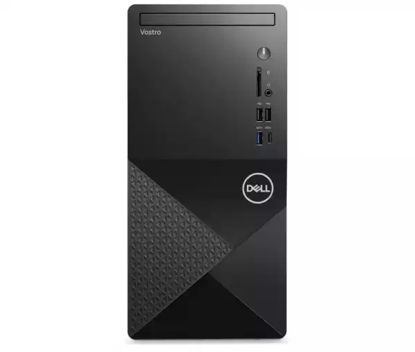 Настолен Компютър Dell Vostro 3030 MT, Intel Core i5-14400 (10 Cores, 20MB Cache, up to 4.7 GHz), 8GB, 8GBx1, DDR5, 4800MT/s, 512GB M.2 PCIe NVMe, Intel UHD Graphics 730, Wi-Fi 6, BT, Keyboard&Mouse, 180W, Ubuntu, 3Y PS