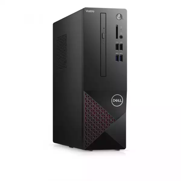 Настолен Компютър Dell Vostro 3681 SFF, Intel Core i7-10700 (8-Core, 16M Cache, 2.9GHz to 4.8GHz), 8GB, 8Gx1, DDR4, 2933MHz, 1TB HDD, DVD+/-RW, Integrated Graphics, 802.11ac, BT 4.0, Keyboard&Mouse, Win 10 Pro, 3Y NBD