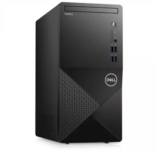 Настолен Компютър Dell Vostro 3910 MT, Intel Core i7-12700 (25M Cache, up to 4.8GHz), 8GB, 8Gx1, DDR4, 3200MHz, 1TB 7200RPM 3.5" SATA, Intel UHD Graphics 770 , Wi-Fi 6, BT, Keyboard&Mouse, WIN 11 Pro, 3Y BO