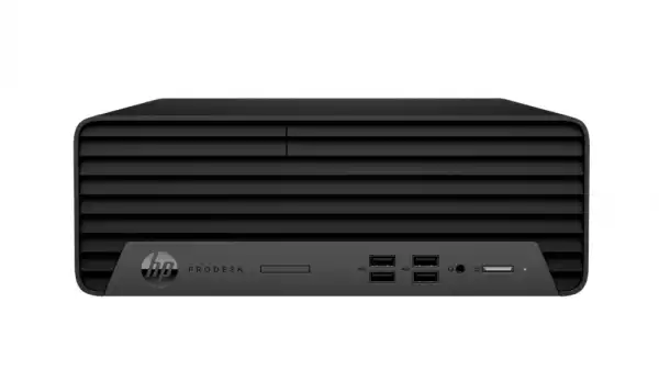 Настолен Компютър HP ProDesk 400 G7 SFF 180W, Core i3-10100(3.6GHz, up to 4.3Ghz/6MB/4C), 8GB 2666Mhz 1DIMM, 256GB M.2 PCIe SSD, DVD+/-RW, VGA port, Free DOS, 1 Year Warranty On-site