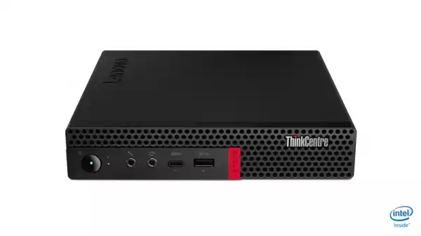 Настолен Компютър Lenovo ThinkCentre M630e Tiny Core i3-8145U (2.1GHz up to 3.9MHz, 4MB), 4GB DDR4 2666Mhz, 500GB HDD 7200 rpm, Integrated Graphics UHD 620, WLAN Ac, BT, KB, Mouse, DOS, 3 Year On-site