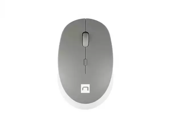 Natec Mouse Harrier 2, 1600 DPI Bluetooth 5.1 White-Grey