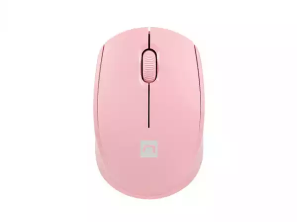 Natec Mouse Stork Wireless 1600DPI Optical, Pink