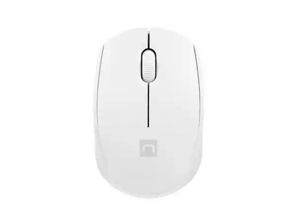 Natec Mouse Stork Wireless 1600DPI Optical, White