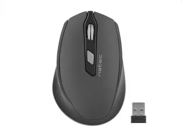 Natec Mouse Siskin Wireless silent 2400dpi black-gray