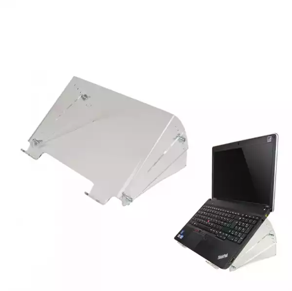 Neomounts Acrylic Notebook Riser (tilt: 20 - 40 degrees)