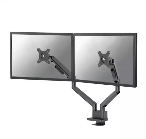 Neomounts Next Slim Desk Mount, double display (topfix clamp & grommet)