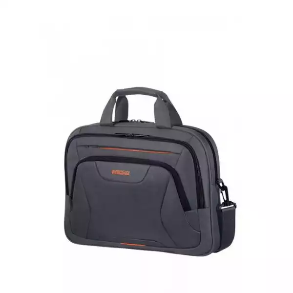 Samsonite At Work Laptop Bag 39.6cm/15.6" Grey/Orange