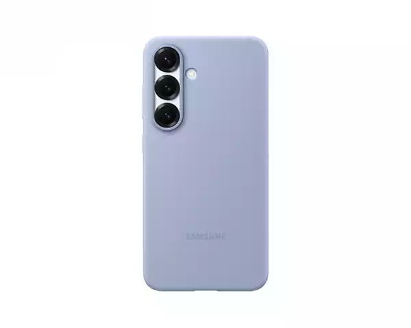 Samsung Galaxy S25 Case Silicone Light Blue