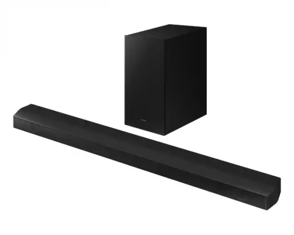 Samsung HW-B650 3.1ch Soundbar, Wireless Subwoofer, HDMI ARC, Bluetooth, 430W, Black