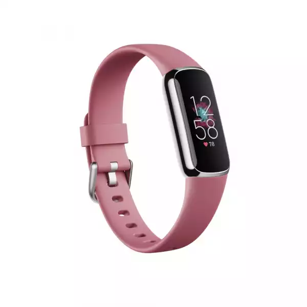 Смартчасовник Fitbit Luxe, Platinum and Orchid