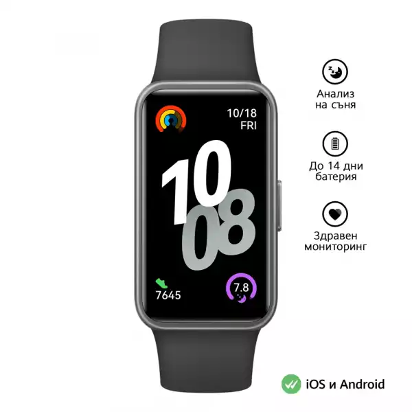 Смартчасовник Huawei Band 10 Nora-B19F Black
