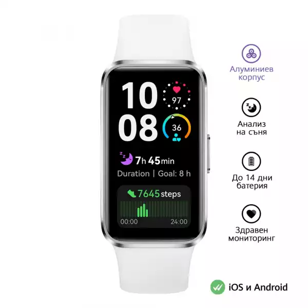 Смартчасовник Huawei Band 10 Nora-B29F White