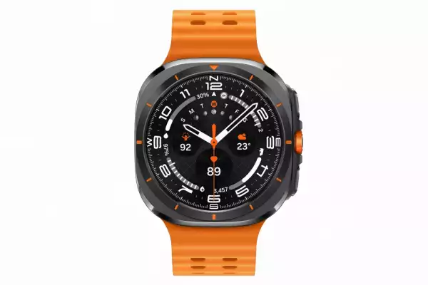 Смартчасовник Samsung L705 Galaxy Watch Ultra, 47mm, LTE Orange Band, Titanium Gray