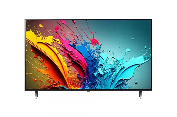 Телевизор LG 50QNED85T3A, 50" 4K QNED HDR Smart TV, 100Hz,  3840x2160, DVB-T2/C/S2, a8 AI Processor 4K, HDR 10 PRO, webOS 24 ThinQ,  FreeSync Compatible, VRR, Multi View, 4K Upscaling, WiFi 5, Voice Controll, Bluetooth 5.1, AirPlay 2, LAN, CI, HDMI, SPDIF, 2 pole