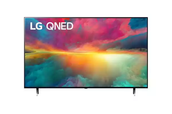 Телевизор LG 65QNED753RA, 65" 4K QNED, UHD (3840x2160), DVB-T2/C/S2, a5 AI, HDR 10 PRO, webOS Smart TV, ThinQ AI, 4K Upscaling, HGiG, WiFi, AI Sound Pro, Bluetooth, eARC (HDMI 2), CI, Miracast, AirPlay 2, Two Pole stand, Black