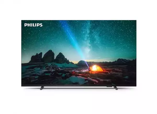 Телевизор Philips 43PUS7609/12, 43" UHD HD LED, 3840 x 2160, DVB-T/T2/T2-HD/C/S/S2, Pixel Precise Ultra HD, HDR+, HLG, Smart TV with new OS, Dolby Vision, Atmos HDMI, VRR, 2* USB, Cl+, 802.11n, Lan, 20W RMS, Black