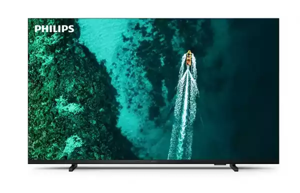 Телевизор Philips 50PUS7409/12, 50" 4K UHD LED, 3840x2160, DVB-T/T2/T2-HD/C/S/S2, 60Hz, Pixel Precise UHD, HDR+, Google TV, Dolby Atmos, VRR, 3*HDMI, 2*USB, 802.11ac, 20W RMS, Black