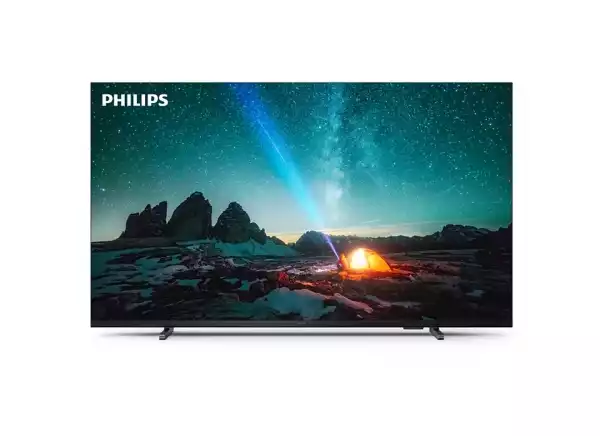 Телевизор Philips 55PUS7609/12, 55" UHD HD LED, 3840 x 2160, DVB-T/T2/T2-HD/C/S/S2, Pixel Precise Ultra HD, HDR+, HLG, Smart TV with new OS, Dolby Vision, Atmos HDMI, VRR, 2* USB, Cl+, 802.11n, Lan, 20W RMS, Black