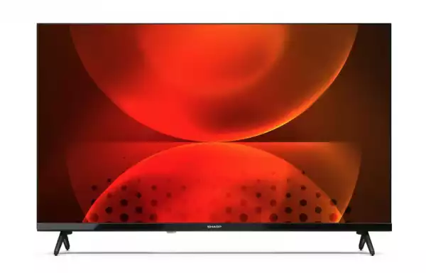 Телевизор Sharp 32FH2EA, 32" LED Android TV, HD 1366x768, Frameless, DVB-T/T2/C/S/S2, Active Motion 400, 1 000 000:1, Speaker 2x8W, Dolby Digital, Google Assistant, Chromecast Built-in, 3xHDMI, Video/Audio input (3 x RCA), CI+, USB, Wi-Fi, Bluetooth, LAN, Digital