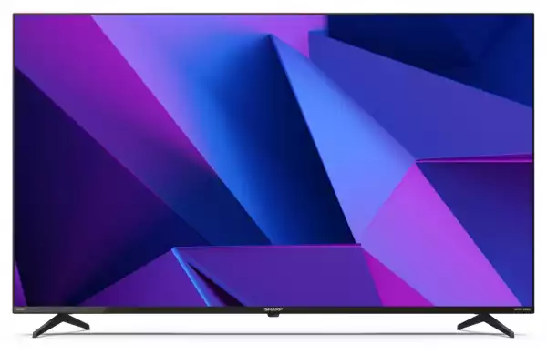 Телевизор Sharp 50FN2EA, 50" LED  Android TV, 4K Ultra HD 3840x2160 Frameless, 1 000 000:1, DVB-T/T2/C/S/S2, Active Motion 800, HARMAN/KARDON, HDR10, Dolby Digital, Dolby Vision, DTS:X, Google Assistant, Chromecast Built-in, 2xHDMI 2.1, SD card reader, 3.5mm Headp