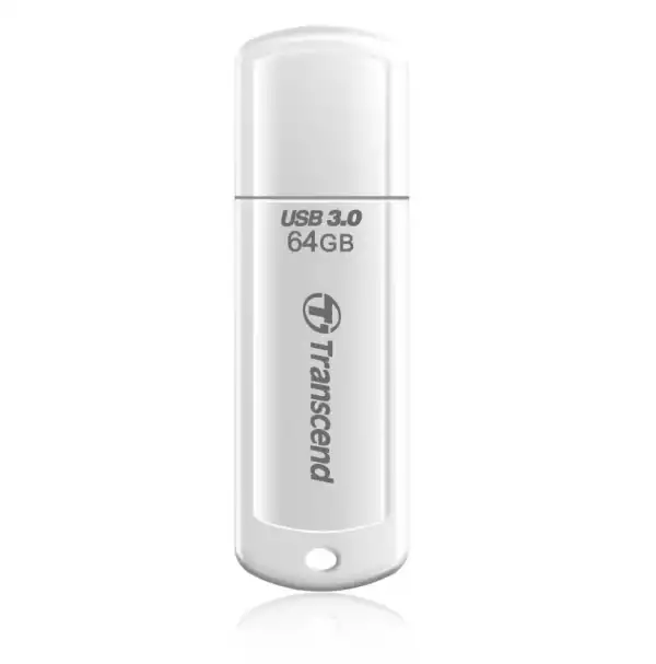 Transcend 64GB, USB3.1, Pen Drive, Classic, White