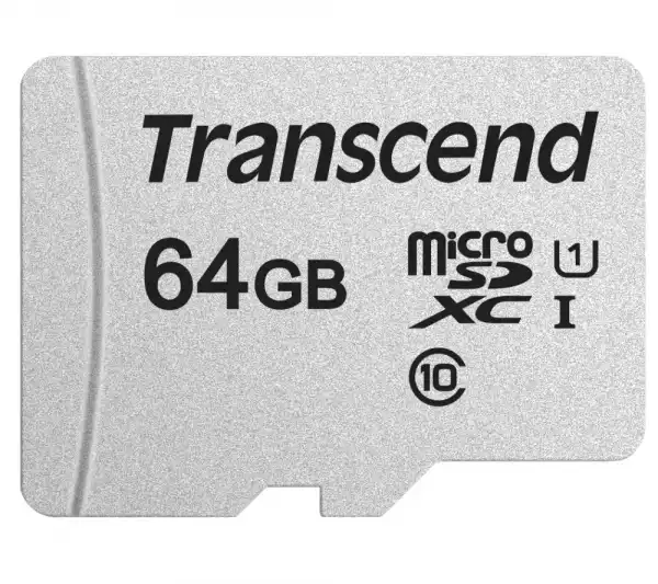 Transcend 64GB microSD w/o adapter UHS-I U1 A1