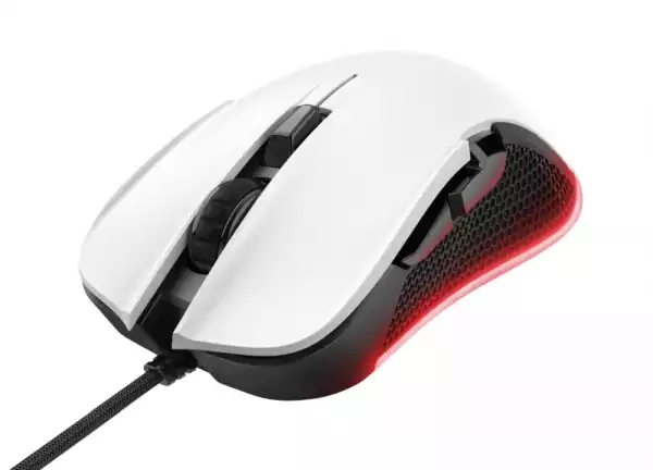 TRUST GXT 922 Ybar RGB Gaming Mouse White