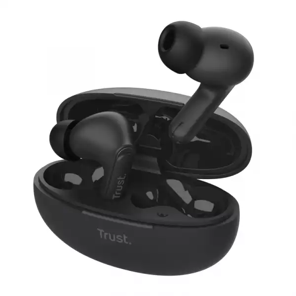 TRUST Yavi Bluetooth ENC Earbuds Black