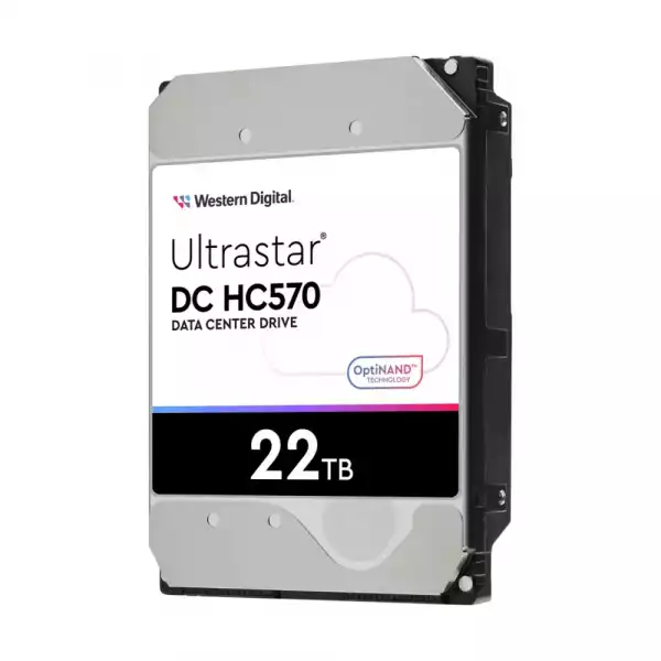 HDD Server WD/HGST ULTRASTAR DC HC570 (3.5’’, 22TB, 512MB, 7200 RPM, SATA 6Gb/s, 512E SE NP3), SKU: 0F48155