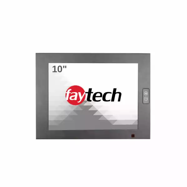 Индустриален Тъч Монитор Faytech FT10TMIP65HDMI 10 inch touchscreen Resistive IP65, 350cd/m2, 800:1, 1024x768, VGA,1x 8-36V DC-IN  Industrial Touchscreen Monitor Faytech FT10TMIP65HDMI