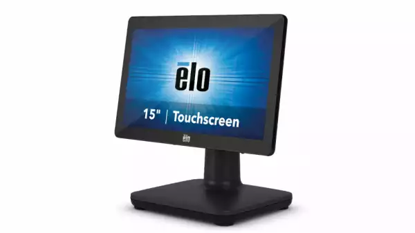 Тъч компютър EloPOS EPS15E5-2UWA-1-MT-8G-1S-W1-64-BK 15" touchscreen,  p/n E441968, Core i5, 8GB RAM, 128GB SSD, Projected Capacitive, 10-point touch, Zero-Bezel, I/O Hub Stand, USB-C, OS Windows 10