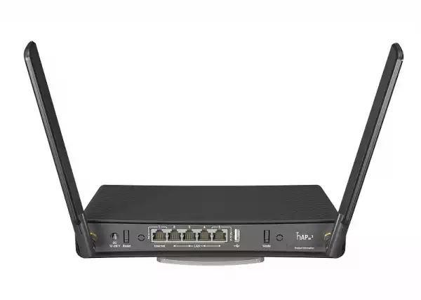 2-лентов безжичен рутер MikroTik hAP AC3 RBD53iG-5HacD2HnD