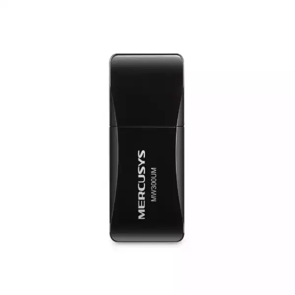 Безжичен мини USB адаптер Mercusys MW300UM N300