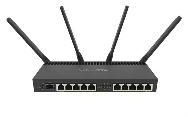 Двулентов рутер MikroTik RB4011iGS+5HacQ2HnD-IN