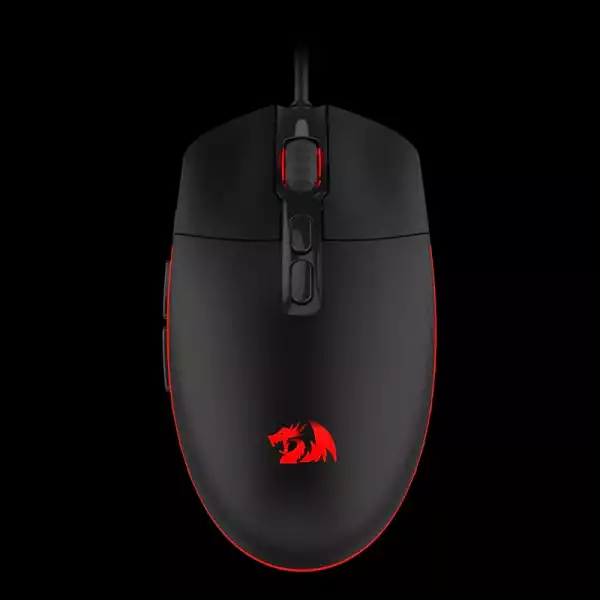 Геймърска мишка Redragon M719-RGB Invader RGB  - черна