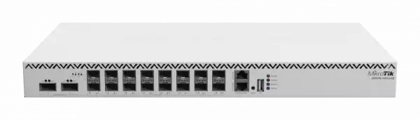 Комутатор MikroTik CRS518-16XS-2XQ-RM 2x 100 Gigabit QSFP28 порта и 16x 25 Gigabit SFP28 порта