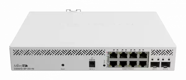 Комутатор MikroTik CSS610-8P-2S+IN