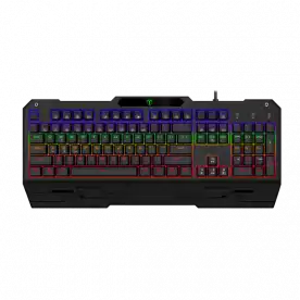 Механична геймърска клавиатура Redragon T-Dagger Battleship Rainbow T-TGK301