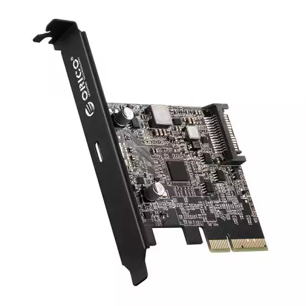 PCI-e адаптер Orico PE20-1C-BK с 1х USB 3.2 порт GEN2x2 Type-C