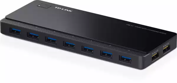 TP-Link UH720 хъб  USB 3.0 7-портов с 2 порта за зареждане