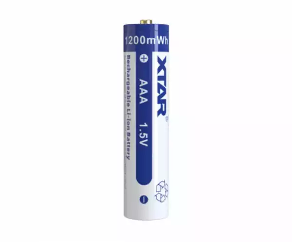 Акумулаторна батерия LiIon 10440 AAA R03  1,5V 800mAh 4 бр. в PVC кутия  XTAR