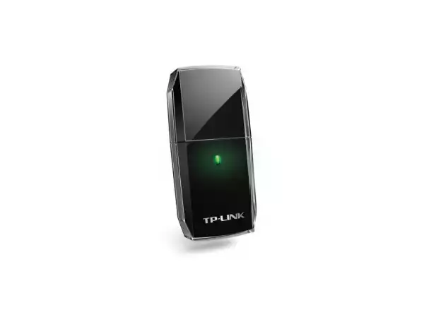 Безжичен адаптер TP-LINK Archer T2U, AC600, Dual band, USB, вградена антена